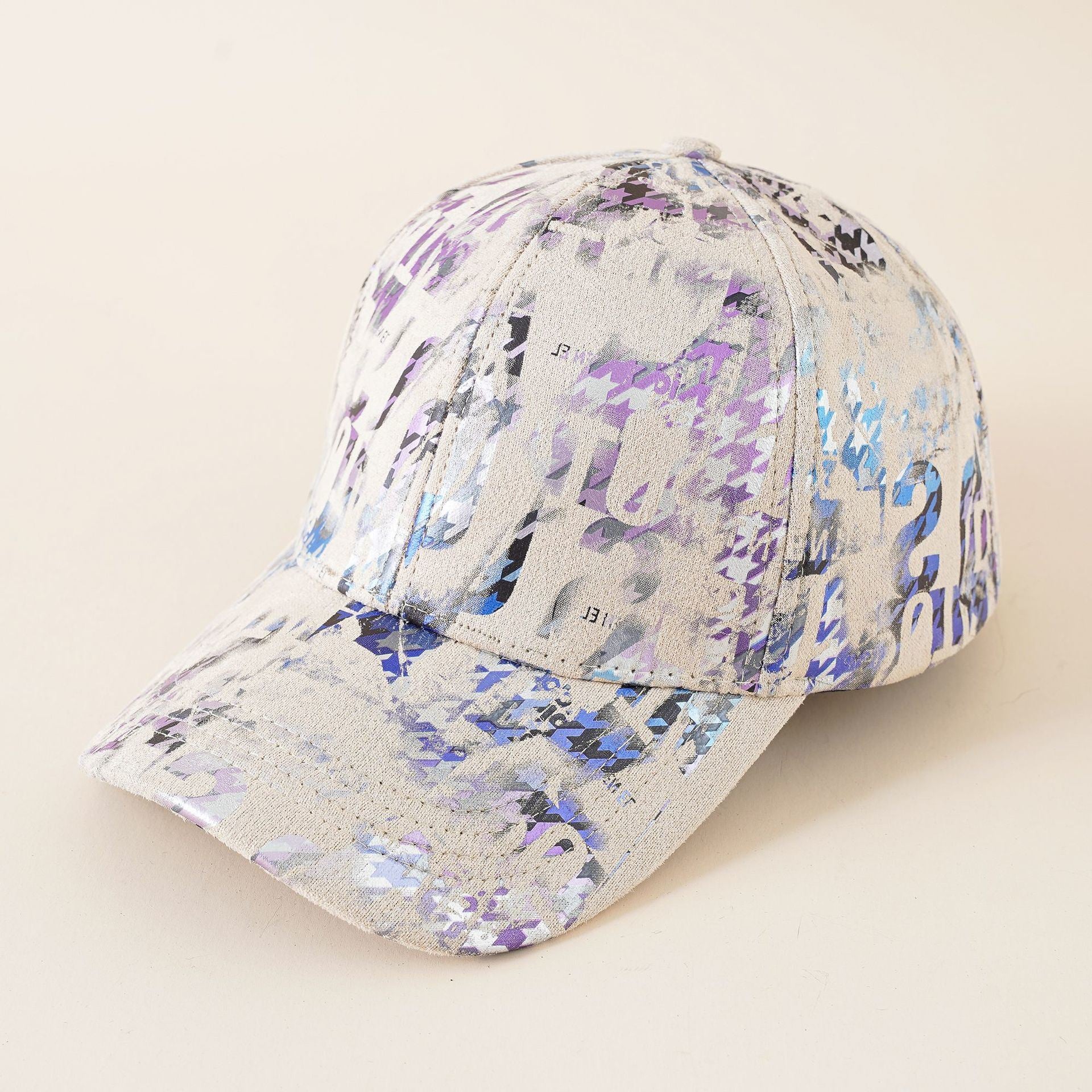 New sunshade anti-squatting cap baseball cap men's and women's Korean new hat women's random color printing baseball cap fashion trend Doba